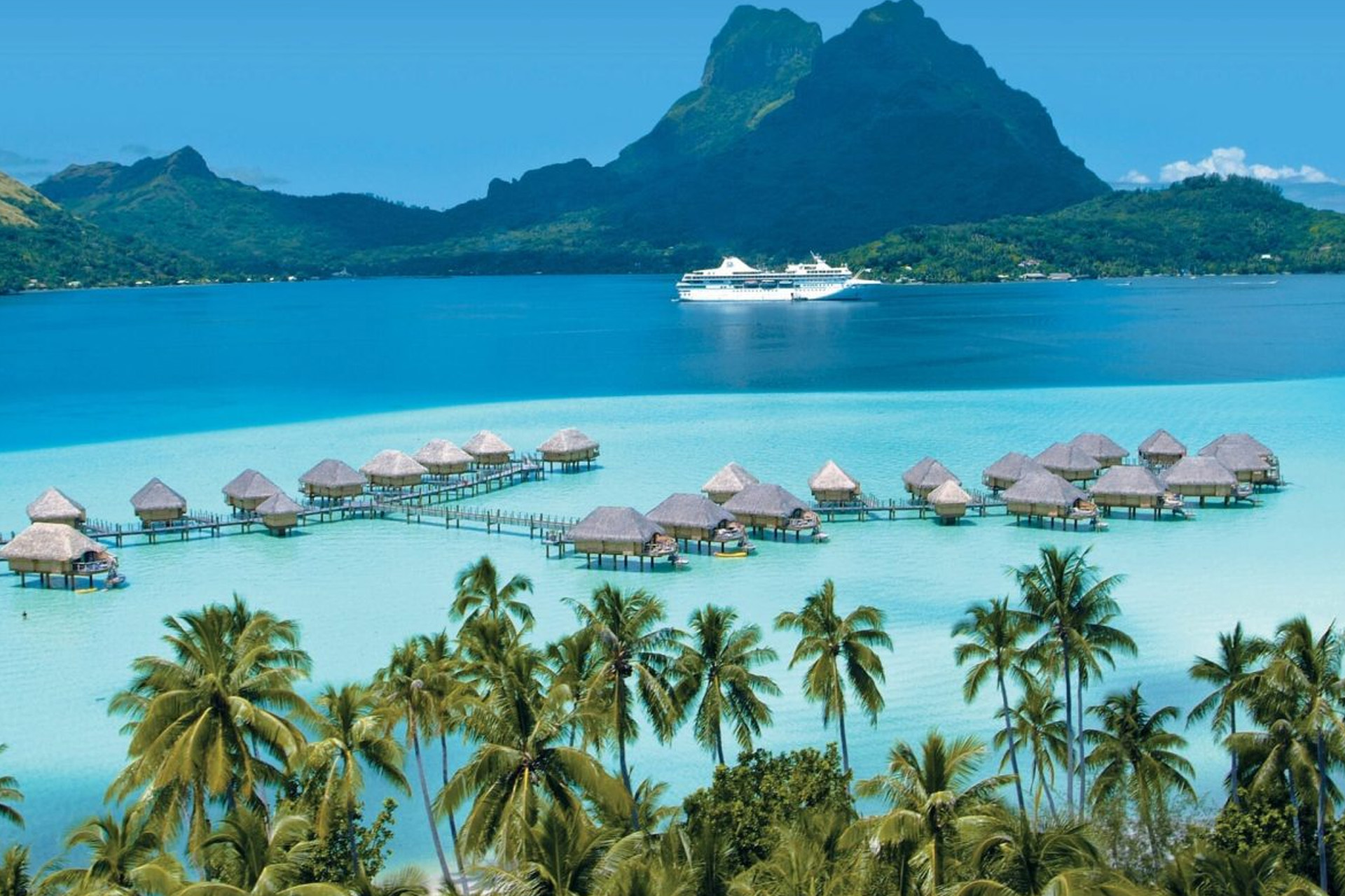 大溪地 background