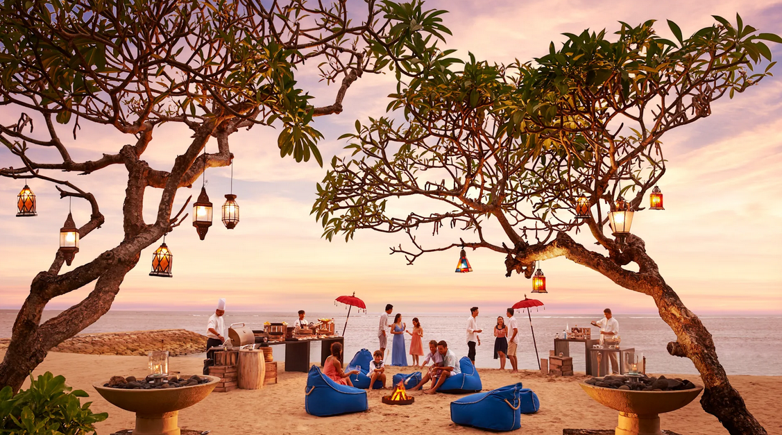 巴厘岛康莱德酒店 background