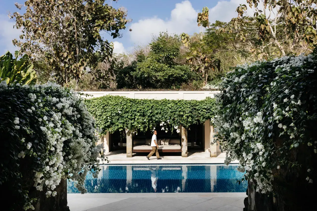 巴厘岛安缦努沙杜瓦别墅 background