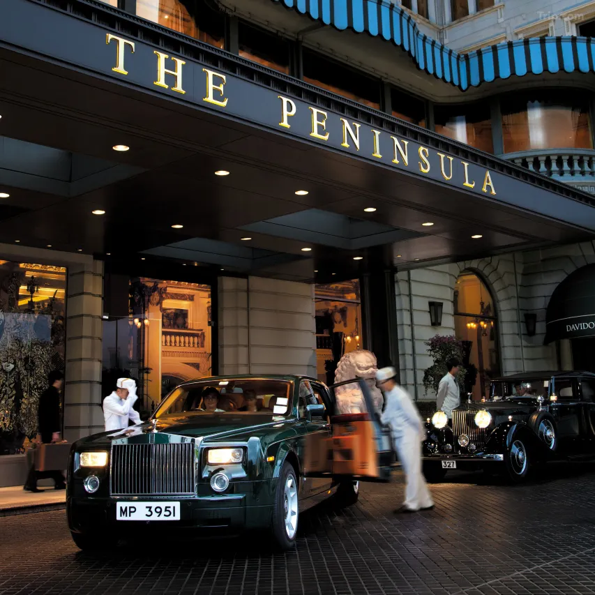 香港半岛酒店 background