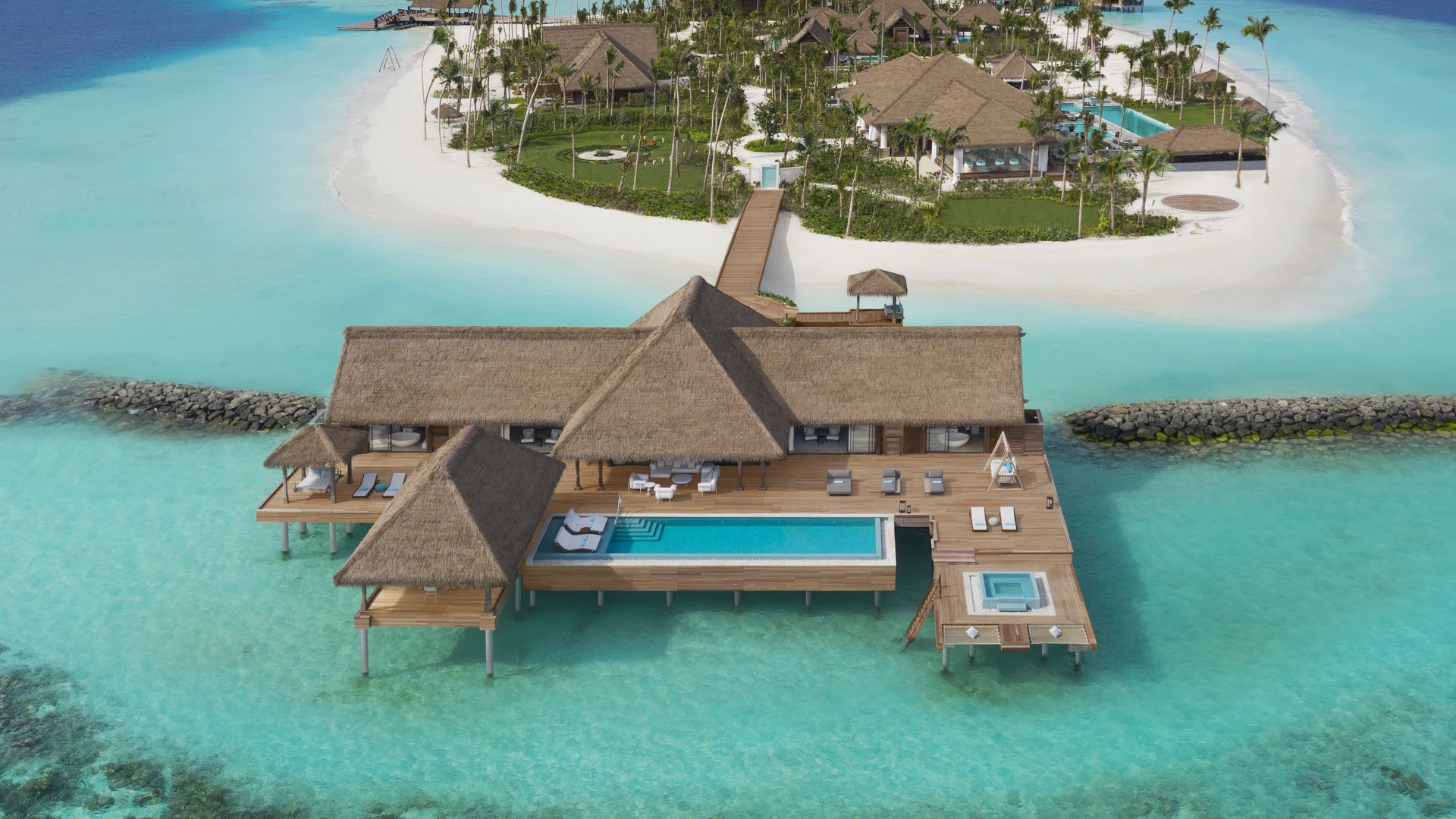 马尔代夫伊挞富士岛华尔道夫酒店 background