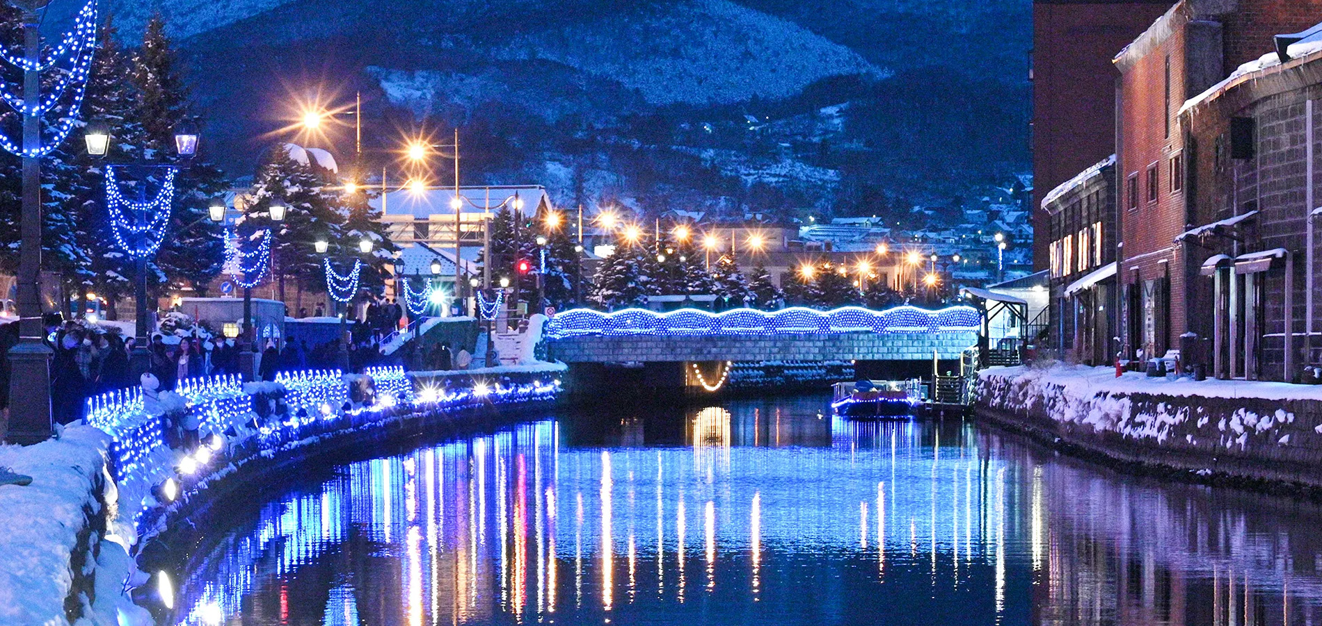 雪国深境 · 北海道私汤温泉与冰雪奇境6日 background